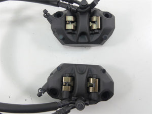 2013 Kawasaki ZX636 ZX6R Ninja Nissin Front Brake Caliper Set 43080-0111-DJ