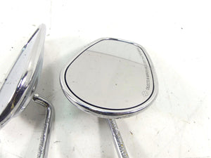 2010 Harley Touring FLHRC Road King Chrome Rear View Mirror Set 91845-03B
