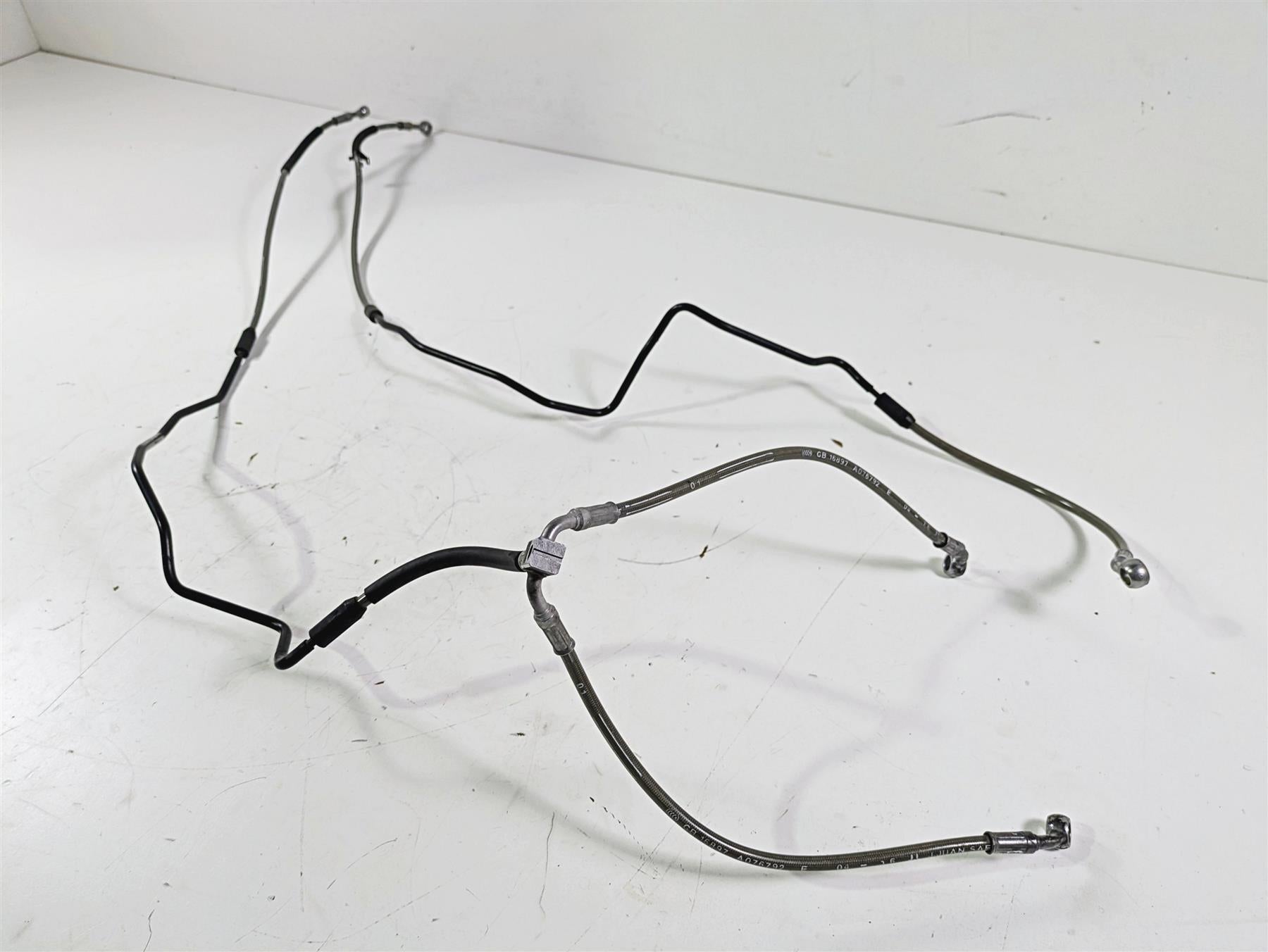 2016 BMW S1000RR K46 Front Abs Brake Line Set 34328549513 34328549514 {{ shop.shopifyCountryName }} - Mototech271