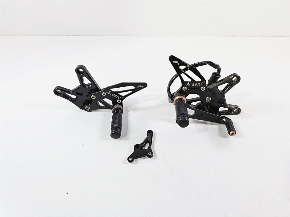 2021 Kawasaki ZX6R ZX636 Ninja Front Arashi Rearset Foot Peg Set - For Parts-Mototech271