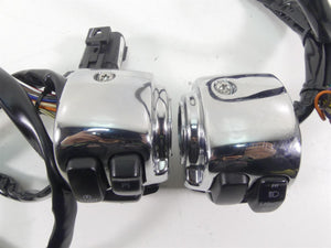 2009 Harley FLHTCU SE4 CVO E-Glide Left Right Chrome Control Switch Set 56866-06 | Mototech271