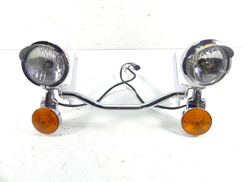 2010 Harley Touring FLHRC Road King Front Spotlight Blinker Bar -Read 68712-94A | Mototech271