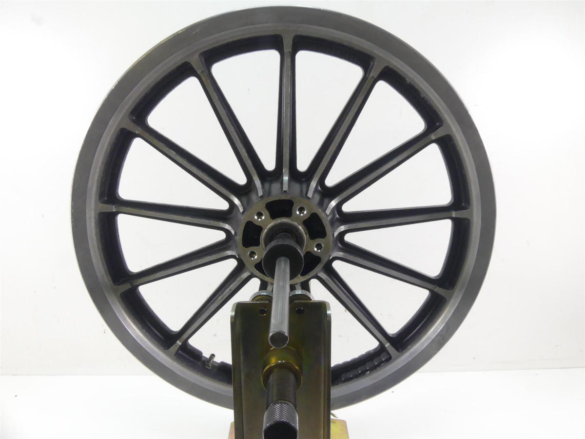 1999 Harley Dyna FXDS Convertible Straight Front 13 Spoke Wheel 19x2.15 43499-96 {{ shop.shopifyCountryName }} - Mototech271
