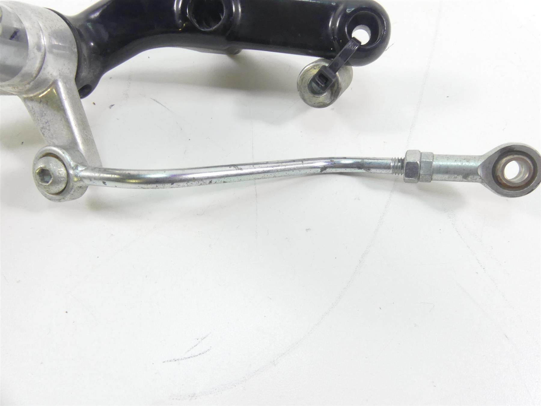 2006 Harley VRSCD Night Rod Left Front Footpeg + Shift Lever & Links 51091-06BK {{ shop.shopifyCountryName }} - Mototech271