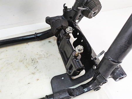 2011 Harley Touring FLTRU Road Glide Straight Main Frame Chassis With Clear Texas Title 47900-11BHP {{ shop.shopifyCountryName }} - Mototech271