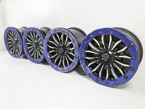 2020 Yamaha YXZ1000 R SS XTR Front Rear Wheel Rim Set 14x6.5 14x8 B5H-F5168-20