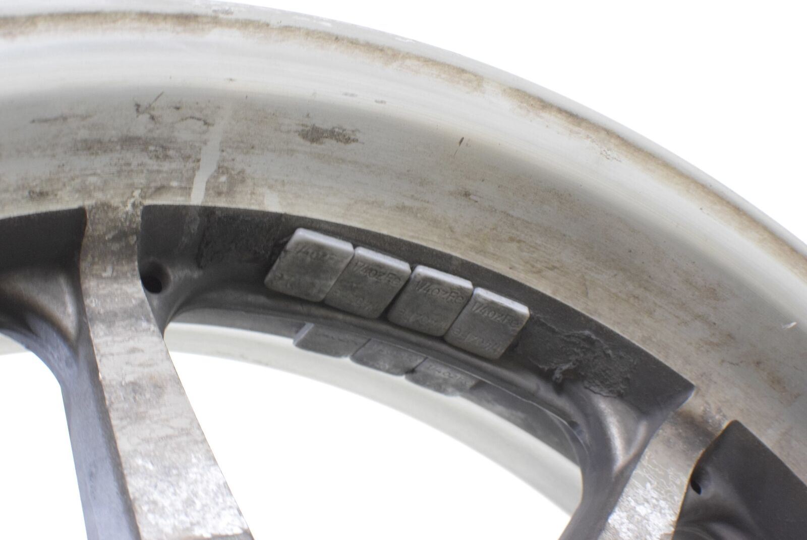 2009 Yamaha XVS1300 V-Star Tourer Straight Rear Wheel Rim 16x4.5 3D8-25338-00-MA {{ shop.shopifyCountryName }} - Mototech271