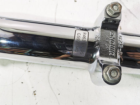 2005 Harley Softail FLSTFSE CVO Fat Boy Straight Chrome Front Fork Set 46310-05 {{ shop.shopifyCountryName }} - Mototech271