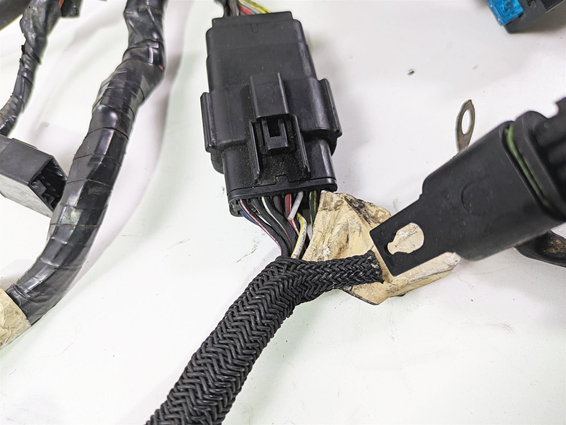 2007 Harley Sportster XL1200 C Main Wiring Harness Loom - For Parts 70224-07 {{ shop.shopifyCountryName }} - Mototech271
