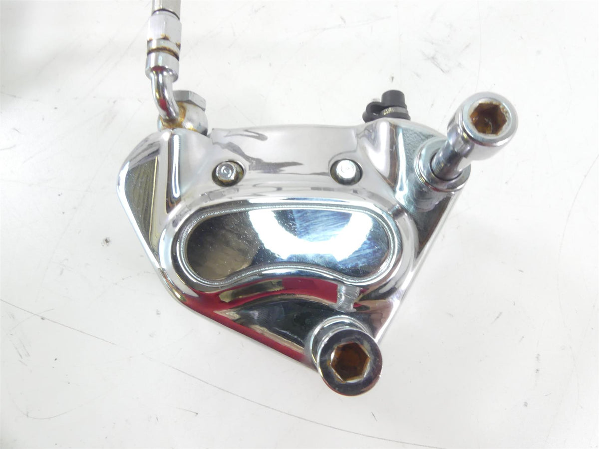 1997 Harley Dyna FXDS Super Glide Conv Front Chrome Brake Caliper Set 44023-83C {{ shop.shopifyCountryName }} - Mototech271