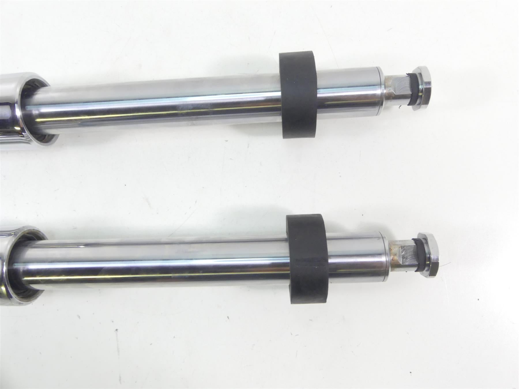 2007 Harley FLHTCU SE CVO Electra Glide Straight Front Forks 41mm 46621-06A {{ shop.shopifyCountryName }} - Mototech271