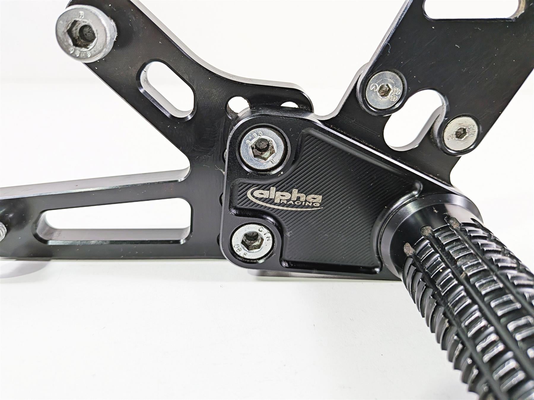 2016 BMW S1000RR K46 Alpha Racing Left Foot Peg & Shifter + Right Mount-Mototech271