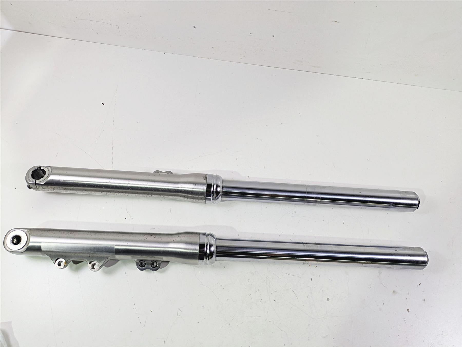 2016 Harley FXDWG Dyna Wide Glide Straight Front Fork Leg Set 49mm 48803-10
