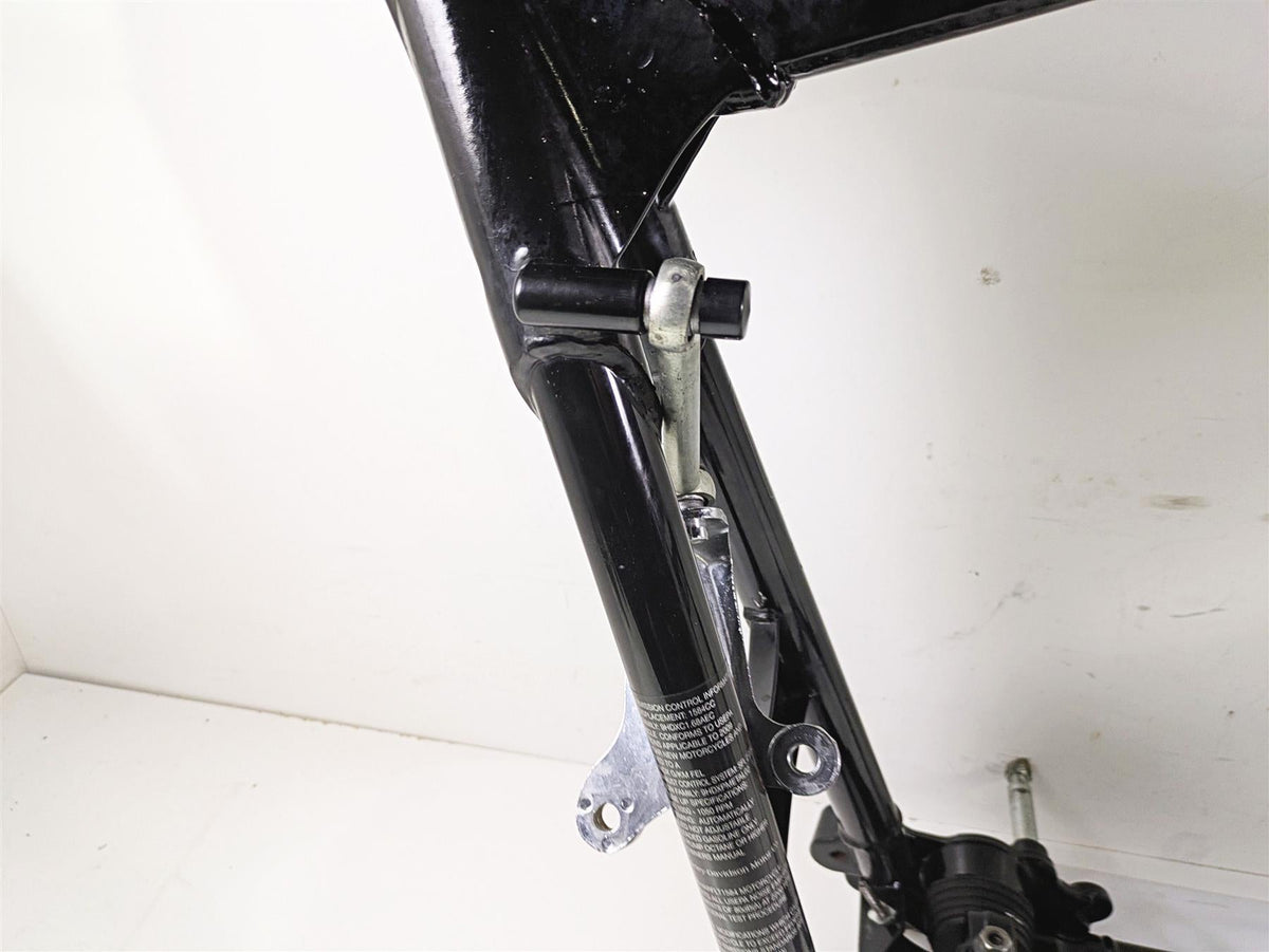 2009 Harley Touring FLHX Street Glide Straight Main Frame & Subframe With Salvage Texas Title 47900-11BHP {{ shop.shopifyCountryName }} - Mototech271