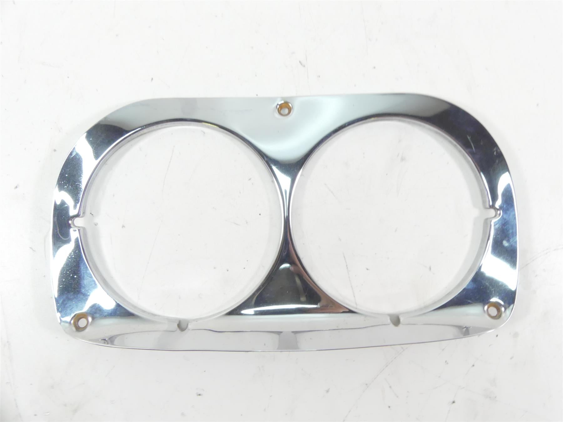 1989 Harley Touring FLTC Tour Glide Headlight Head Light Bezel Trim 58460-80 {{ shop.shopifyCountryName }} - Mototech271