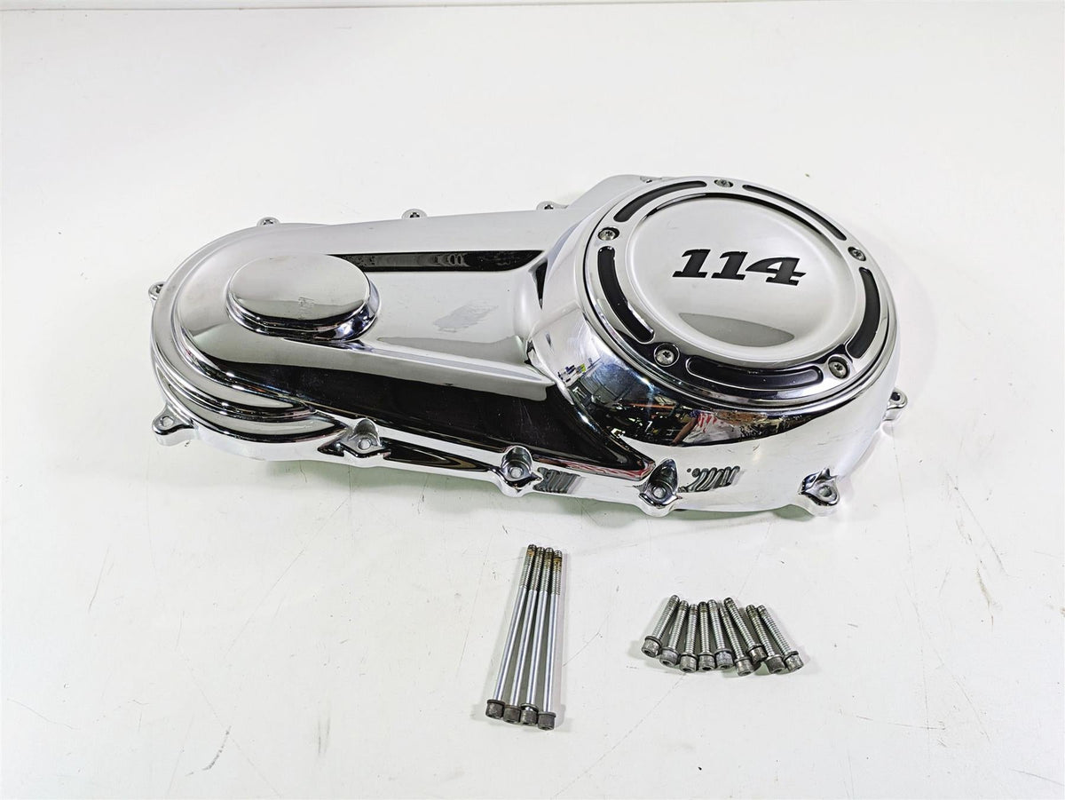 2017 Harley Touring FLHTKSE CVO E-Glide Outer Primary Clutch Cover 25700377 {{ shop.shopifyCountryName }} - Mototech271