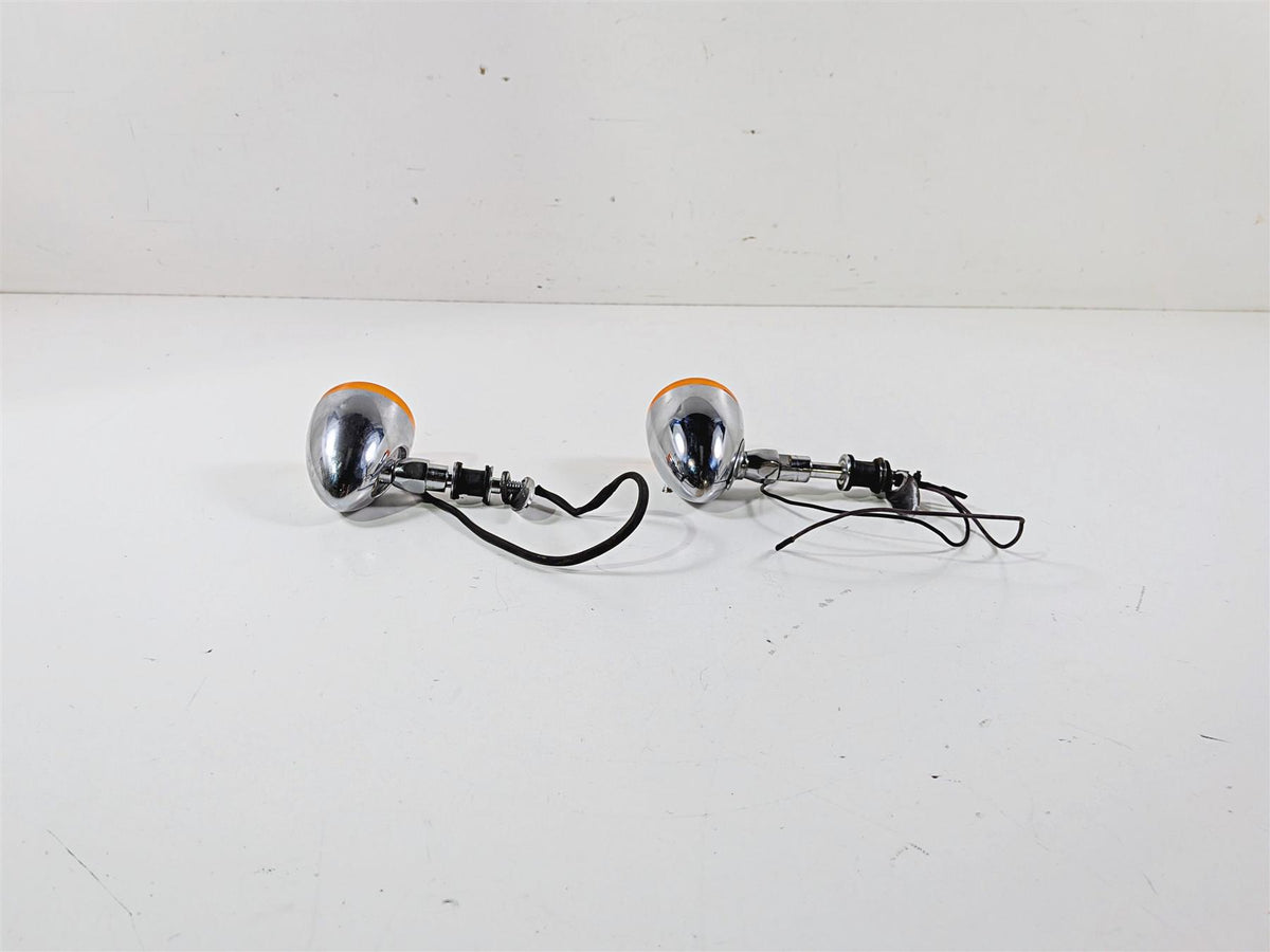 2007 Harley Dyna FXDB Street Bob Rear Blinker Turn Signal Set - Read 68977-00 {{ shop.shopifyCountryName }} - Mototech271