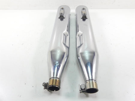 2012 Harley Touring FLHTK Electra Glide Vance Hines Slip On Muffler Set 16767 {{ shop.shopifyCountryName }} - Mototech271