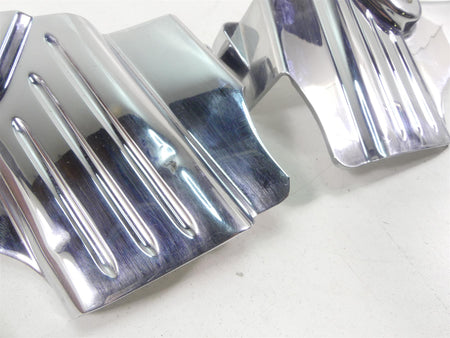 2004 Harley FLHTC SE CVO Electra Glide Kuryakyn Deluxe Neck Chrome Covers 8146 {{ shop.shopifyCountryName }} - Mototech271