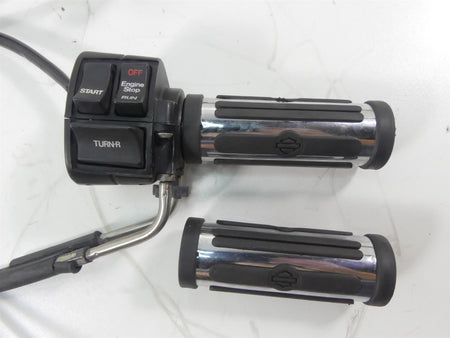 1993 Harley FXSTS Softail Springer Right Control Switch + Throttle Grip 70219-87 {{ shop.shopifyCountryName }} - Mototech271
