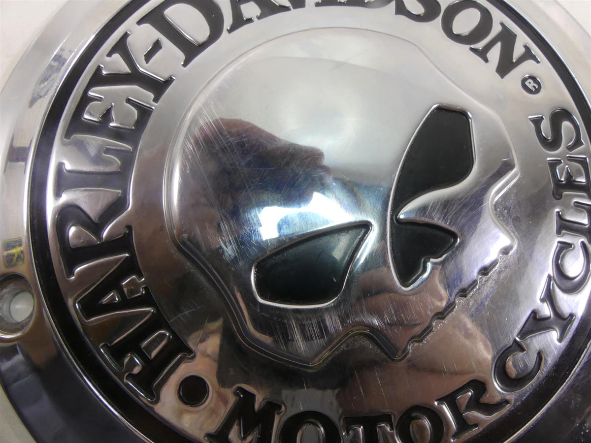 2010 Harley Touring FLHX Street Glide Round Derby Cover Willie G Skull 25441-04 {{ shop.shopifyCountryName }} - Mototech271