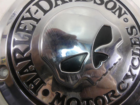 2010 Harley Touring FLHX Street Glide Round Derby Cover Willie G Skull 25441-04 {{ shop.shopifyCountryName }} - Mototech271