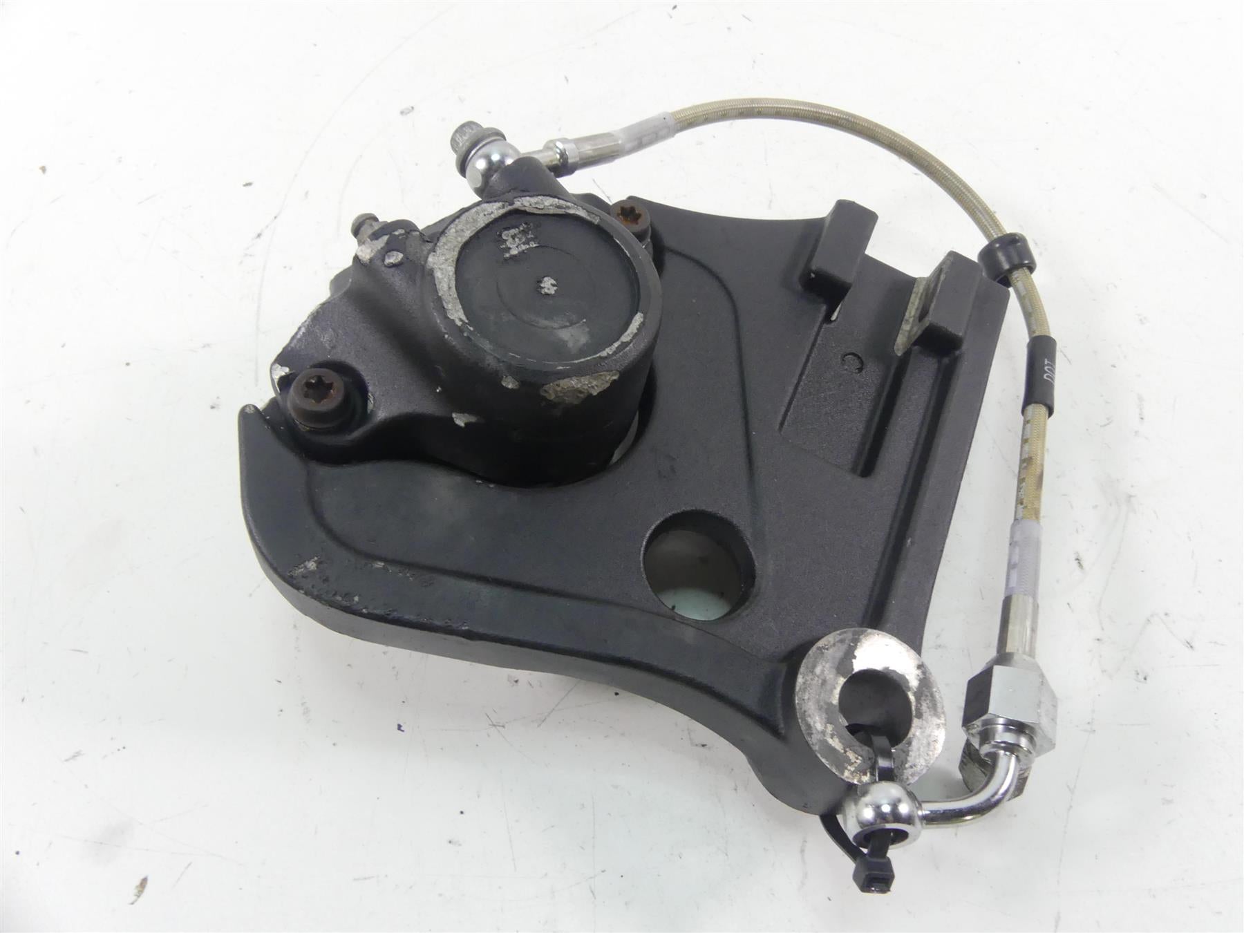 1998 Harley Dyna FXDL Low Rider Rear Brake Caliper + Mount & Line 44050-87 {{ shop.shopifyCountryName }} - Mototech271