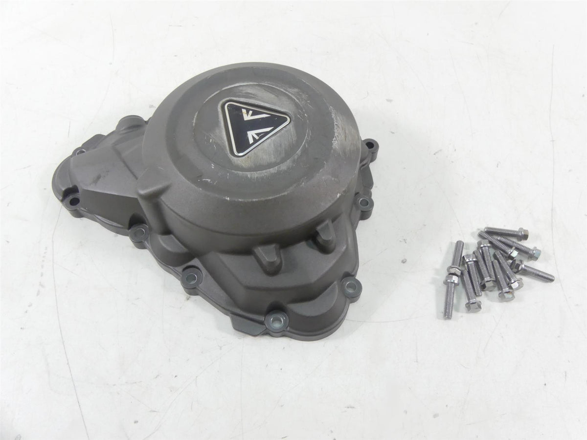 2019 Triumph Street Triple 765R Engine Side Alternator Stator Cover T1260875 {{ shop.shopifyCountryName }} - Mototech271