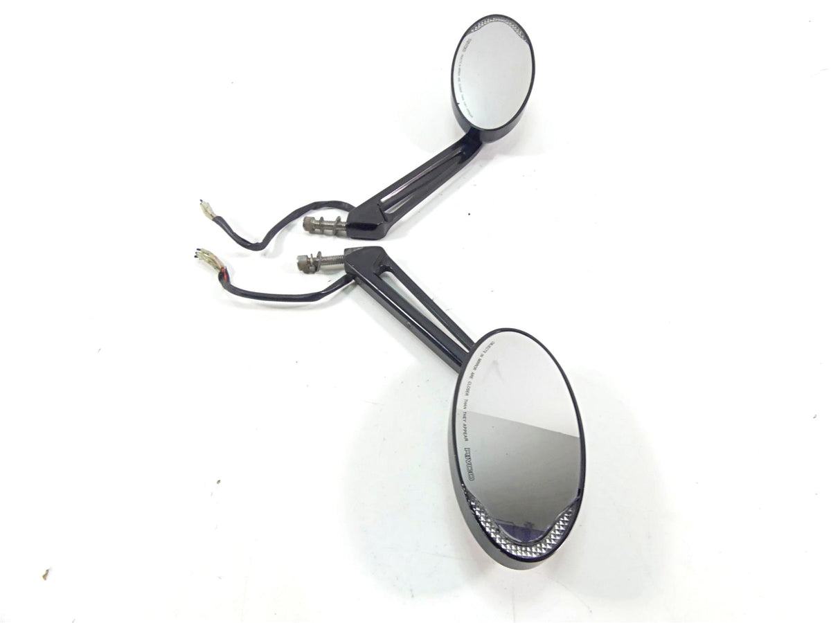 2014 Harley Dyna FXDB Street Bob Rivco Mirror & Turn Signal Blinker Set MIRLEDBK {{ shop.shopifyCountryName }} - Mototech271