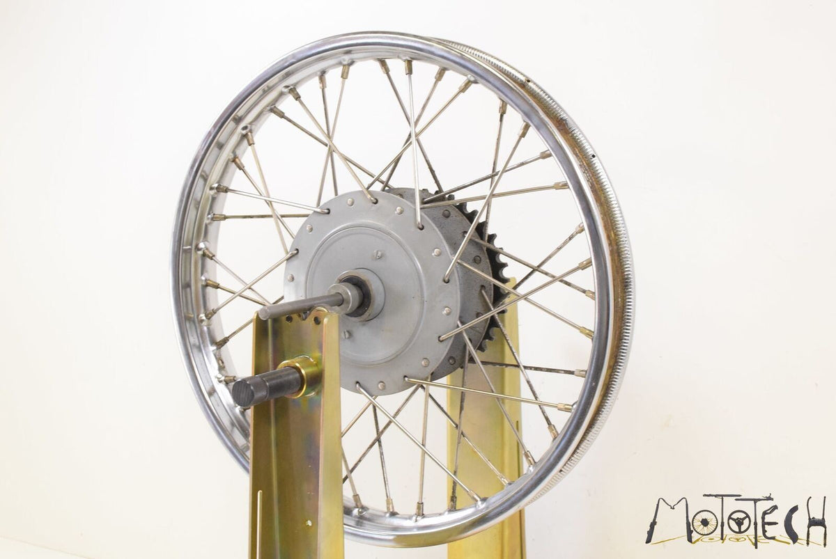 2012 Royal Enfield Bullet Classic C5 STRAIGHT Rear Wheel Rim 1.85x19 170547 {{ shop.shopifyCountryName }} - Mototech271