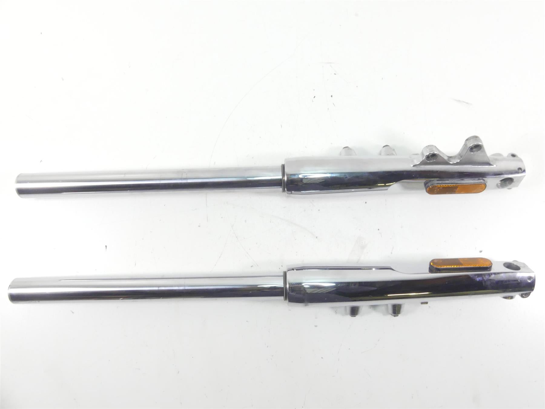 2007 Victory Vegas Jackpot Straight Chrome Front Fork Set 43mm 1821285 1824245