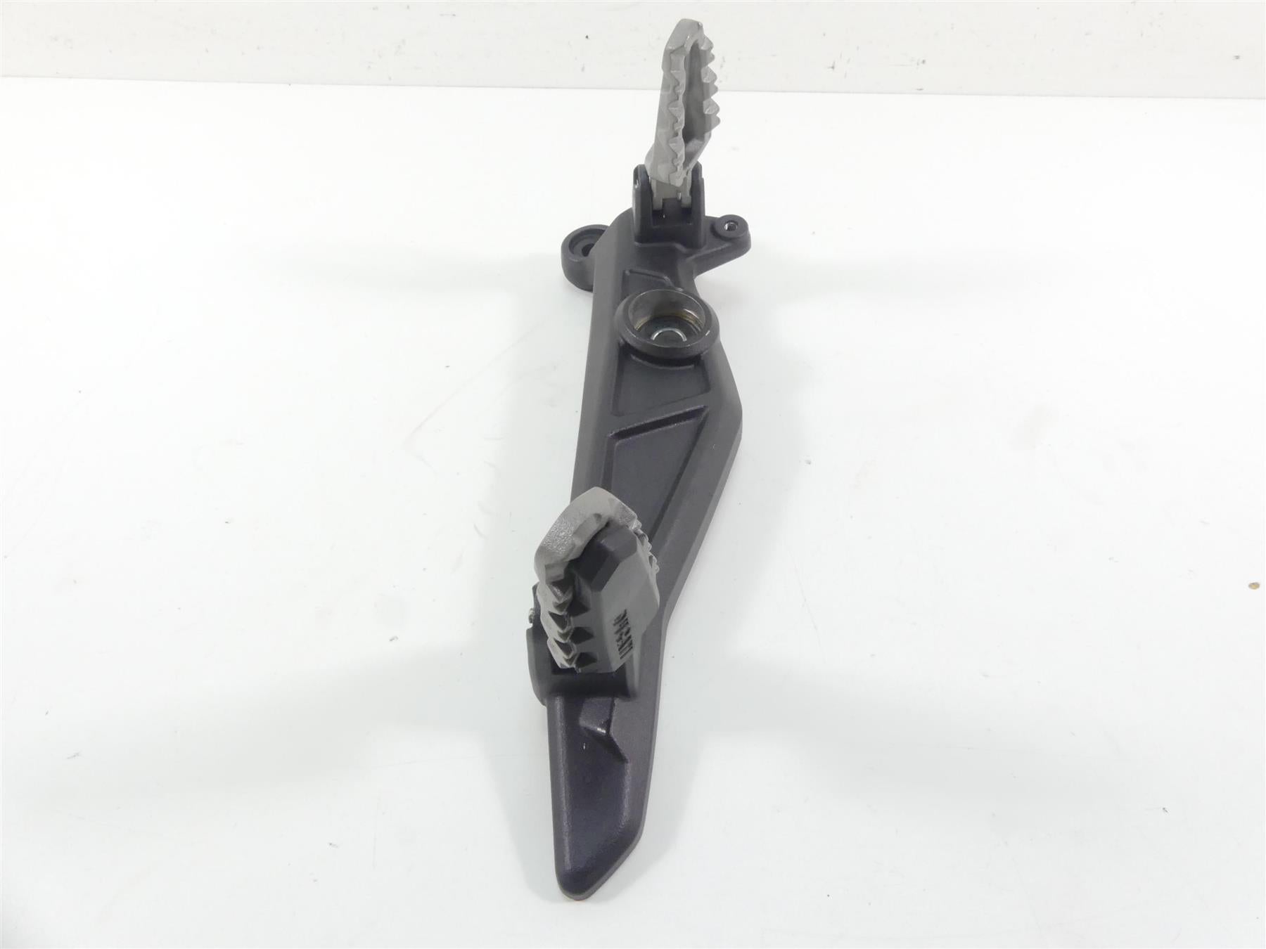 2014 Ducati Hypermotard 821 SP Left Footpeg Foot Peg Bracket 82431911A {{ shop.shopifyCountryName }} - Mototech271