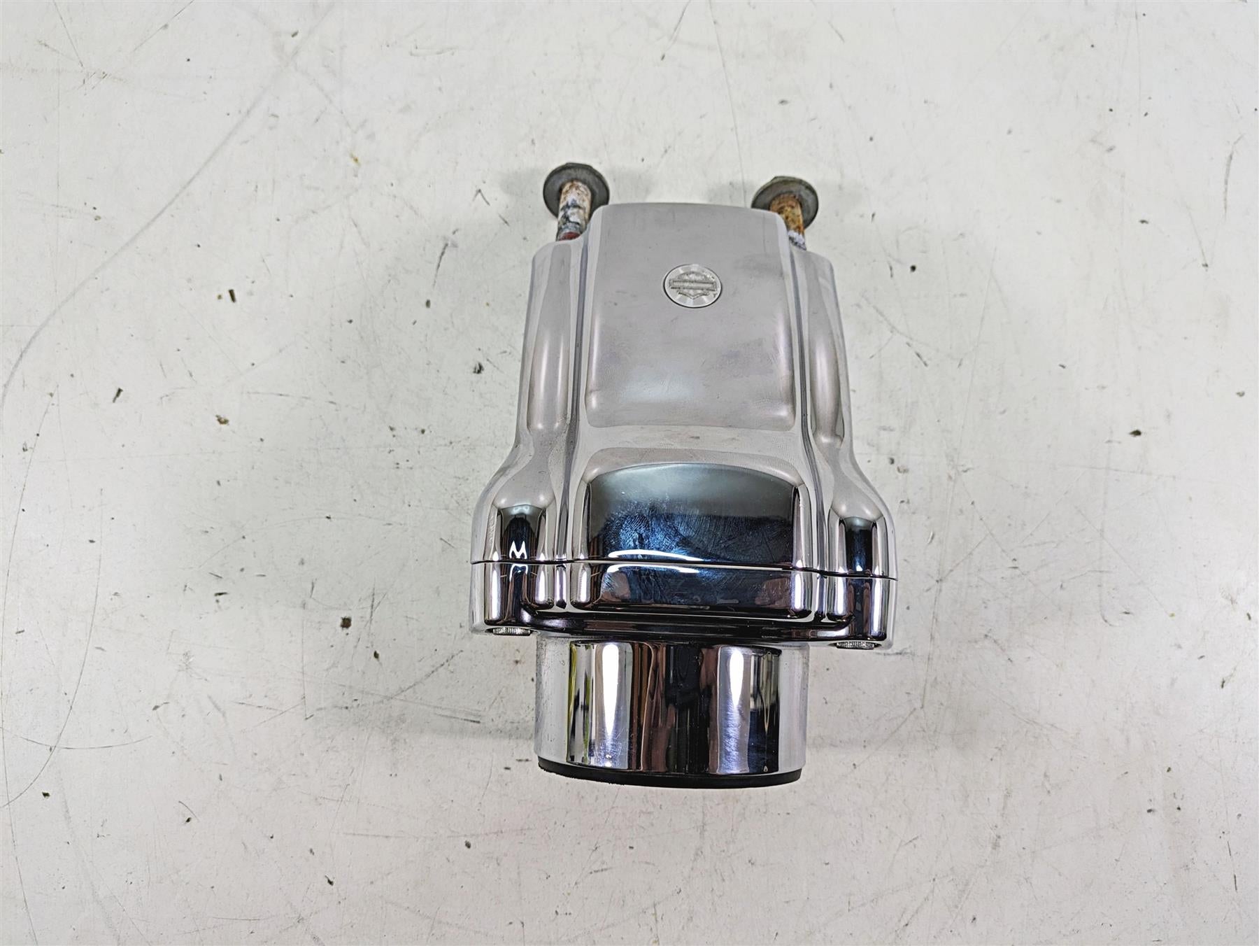 2007 Harley Sportster XL1200 C Riser Speedo Mount Chrome Cover Set 55842-04 {{ shop.shopifyCountryName }} - Mototech271
