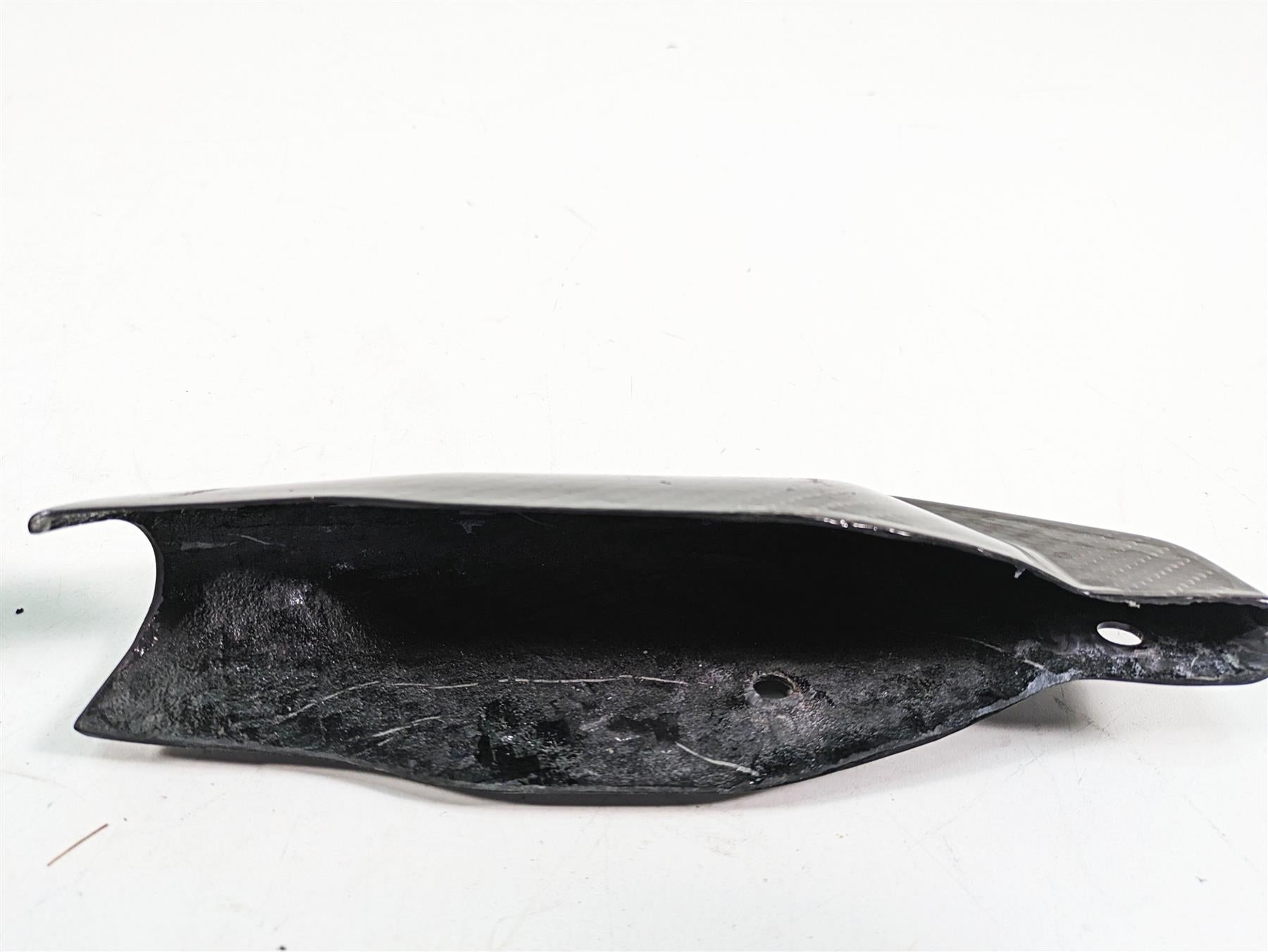 2011 Ducati Hypermotard 1100 Evo SP Front Fork Lower Carbon Guards 46012801E {{ shop.shopifyCountryName }} - Mototech271
