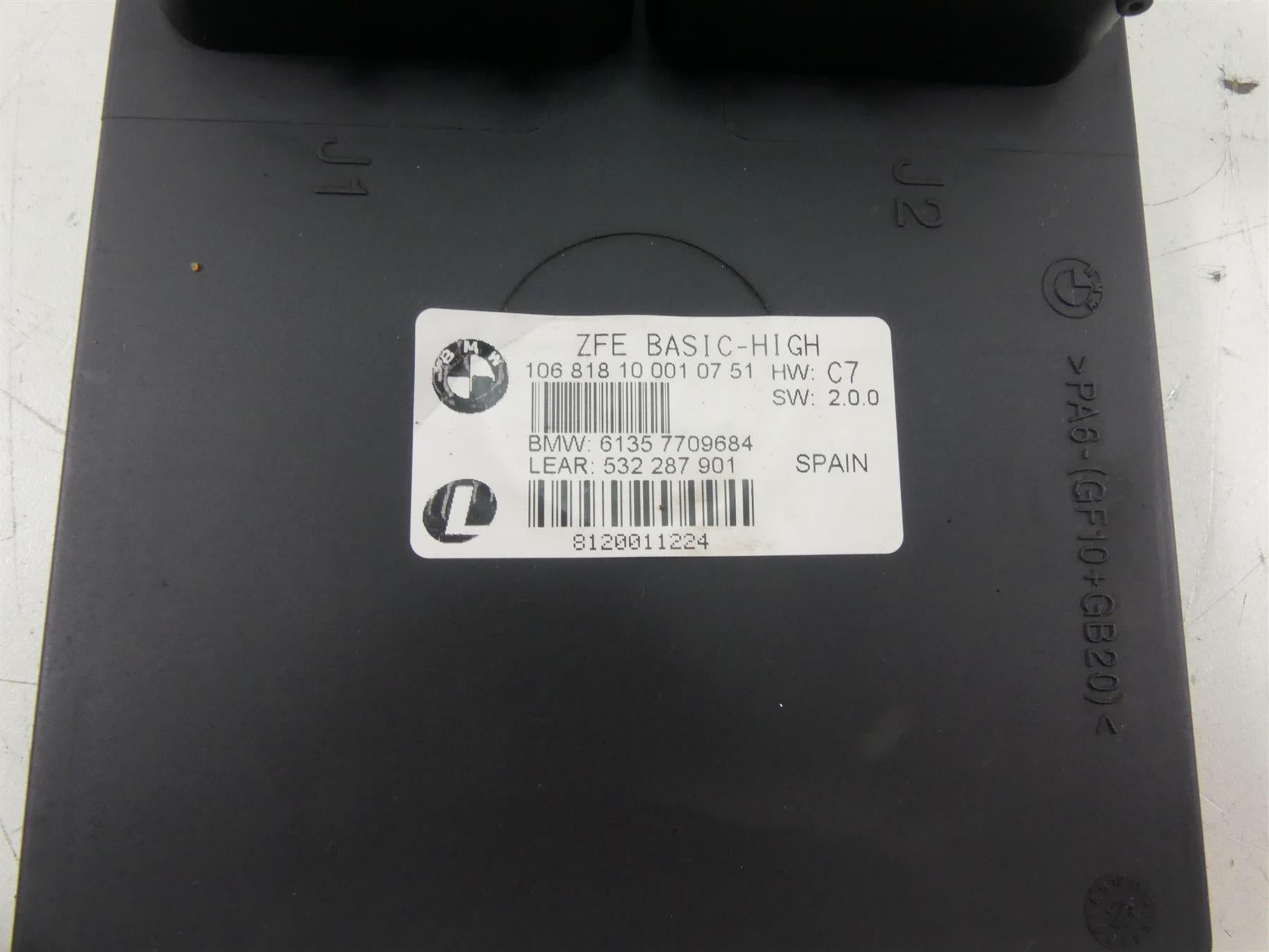 2008 BMW R1200GS K25 Central Chassis Electronics ZFE Basic High 61357709684 {{ shop.shopifyCountryName }} - Mototech271