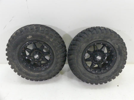 STI HD5 Beadlock Wheel 14x7 + Gbc Kanati Mongrel 28x10-R14 Tire Set 14HB523 {{ shop.shopifyCountryName }} - Mototech271