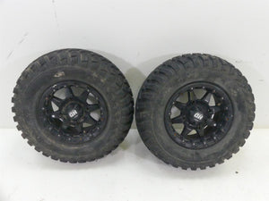 STI HD5 Beadlock Wheel 14x7 + Gbc Kanati Mongrel 28x10-R14 Tire Set 14HB523 | Mototech271
