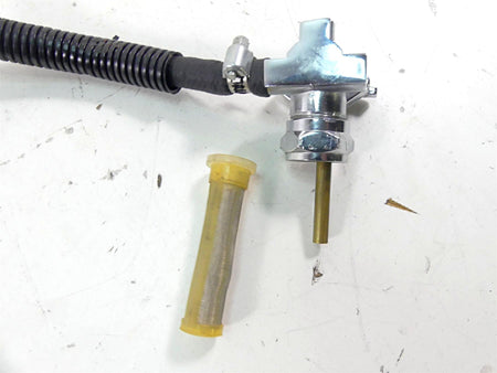 2002 Harley Touring FLHTC Electra Glide Chrome Fuel Gas Valve Petcock 61338-02 {{ shop.shopifyCountryName }} - Mototech271