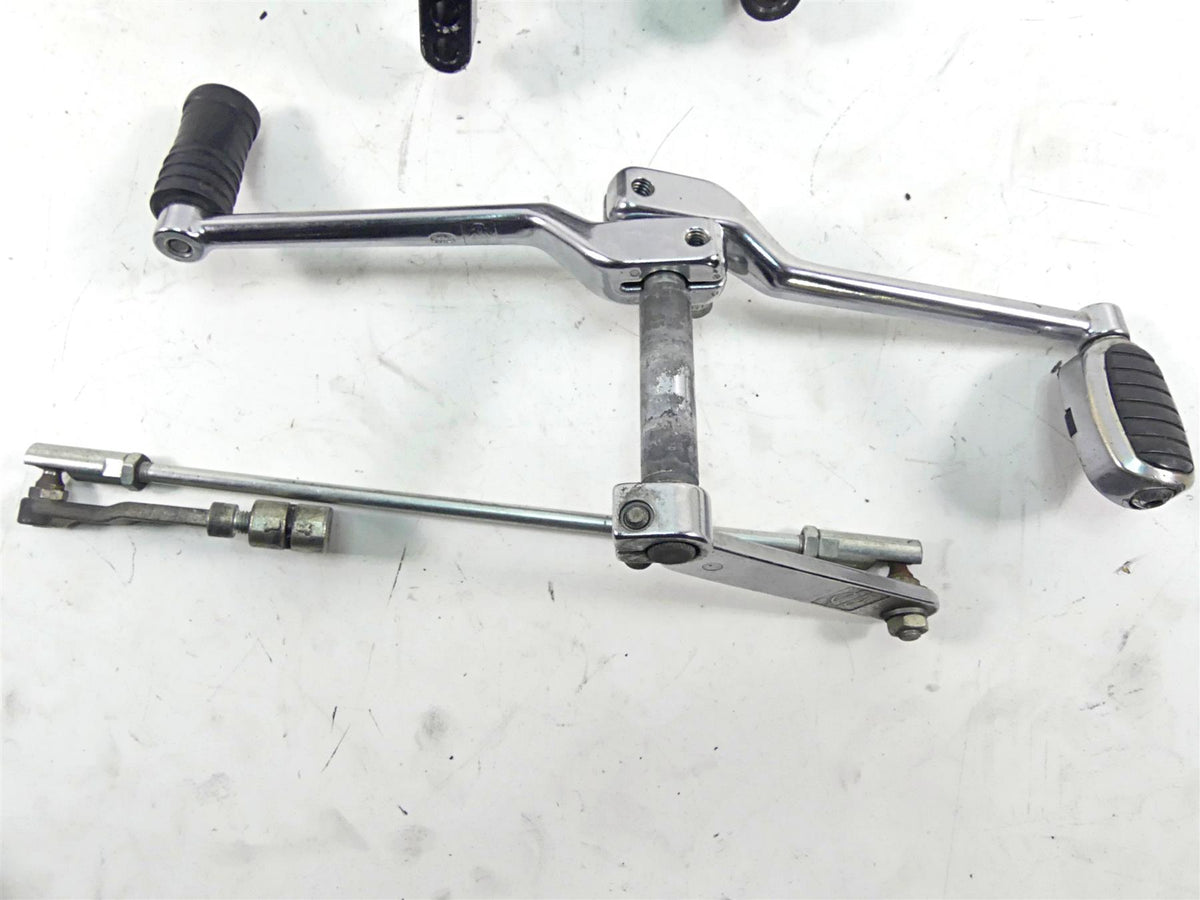 2007 Harley Touring FLHRC Road King Left Front Floorboard Shifter Set 50621-06A {{ shop.shopifyCountryName }} - Mototech271