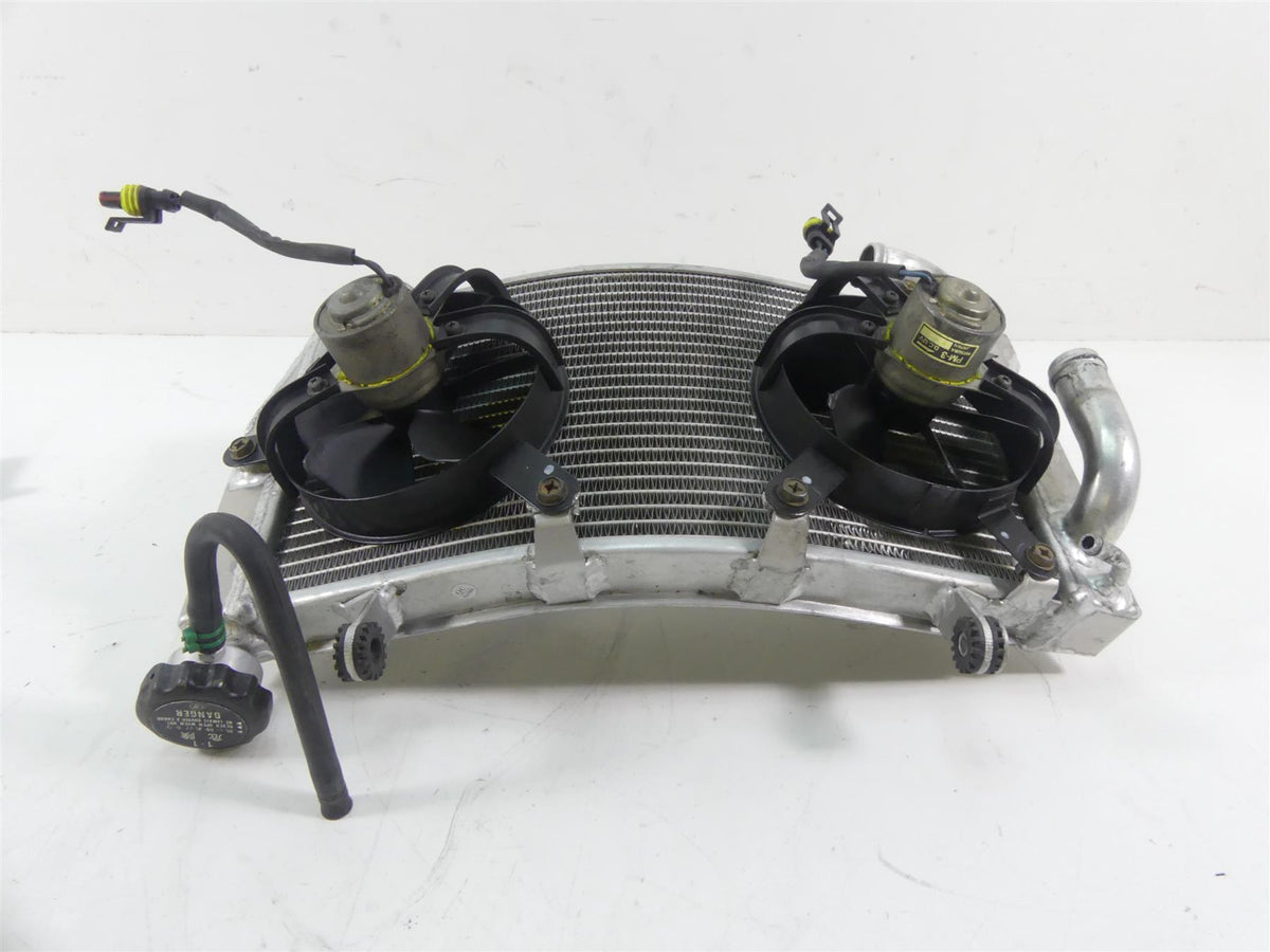 2006 Ducati 999 Biposto Radiator Cooler Fan Hoses Tube Set 54840412A {{ shop.shopifyCountryName }} - Mototech271