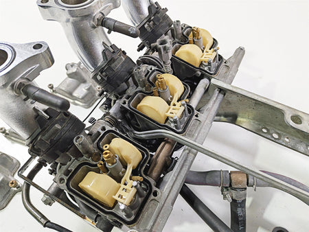 1997 Honda GL1500 CA Valkyrie Clean Carb Carburetor & Intake Set 16100-MZ0-670-Mototech271