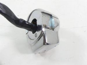 2006 Harley Touring FLHTCUI Electra Glide Left Chrome Control Switch 71682-06A | Mototech271
