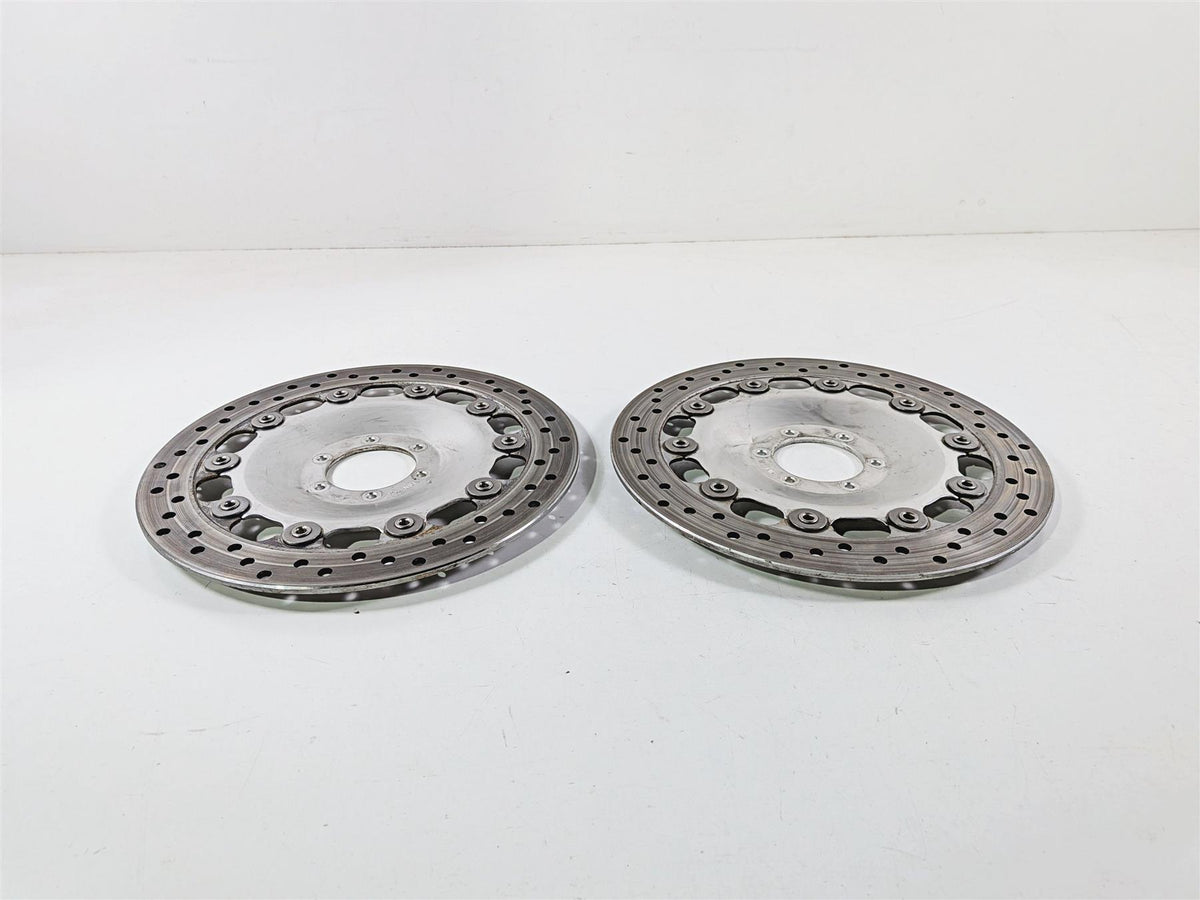 1997 Honda GL1500 CA Valkyrie Front Brake Rotor Disc Set 4.43mm 45220-MZ0-003-Mototech271