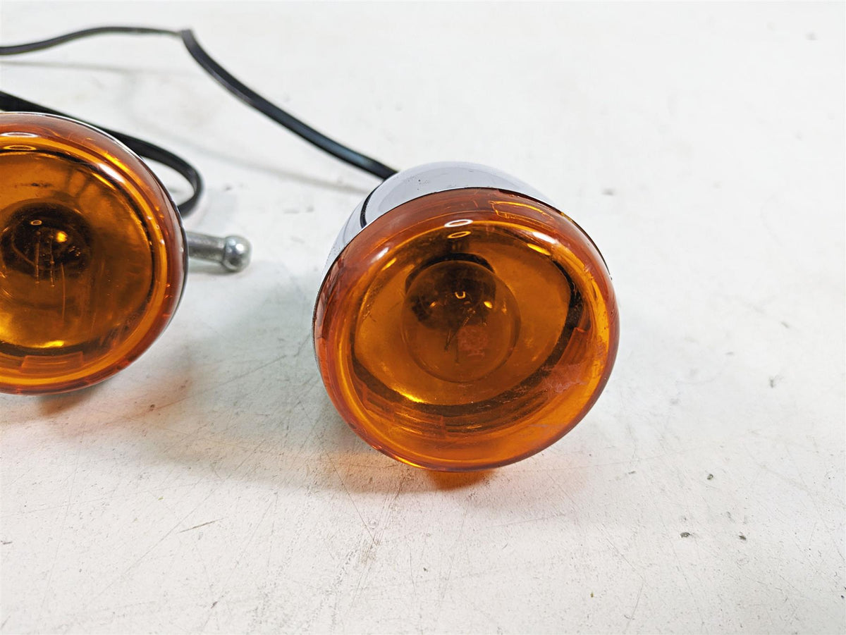 2007 Harley Sportster XL1200 C Front Turn Signal Blinker Set 68972-00 {{ shop.shopifyCountryName }} - Mototech271