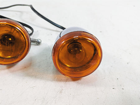 2007 Harley Sportster XL1200 C Front Turn Signal Blinker Set 68972-00 {{ shop.shopifyCountryName }} - Mototech271