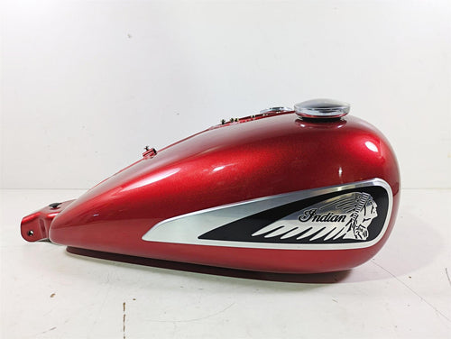 2019 Indian Chieftain Limited Ruby Red Fuel Gas Petrol Tank -Great Shape 1021997 | Mototech271