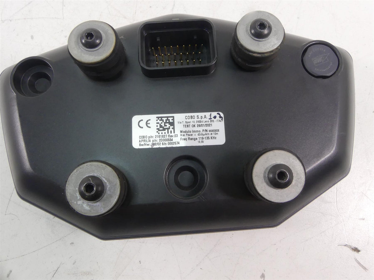 2021 Aprilia RS 660 Cdi Speedometer 3K Ignition Switch Key Set 2D000554 CM301806 {{ shop.shopifyCountryName }} - Mototech271