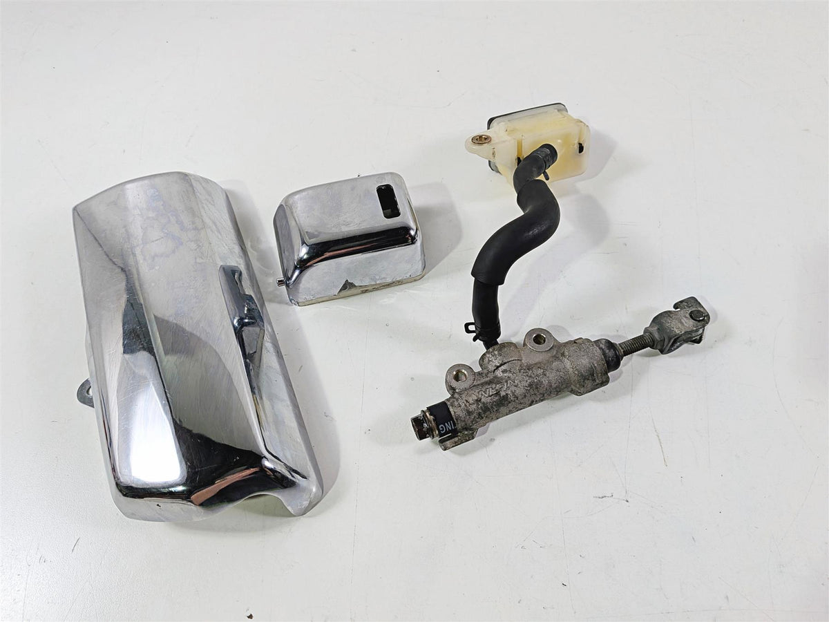 1997 Honda GL1500 CA Valkyrie Rear Brake Master Cylinder Cover Set 43510-MZ0-006-Mototech271