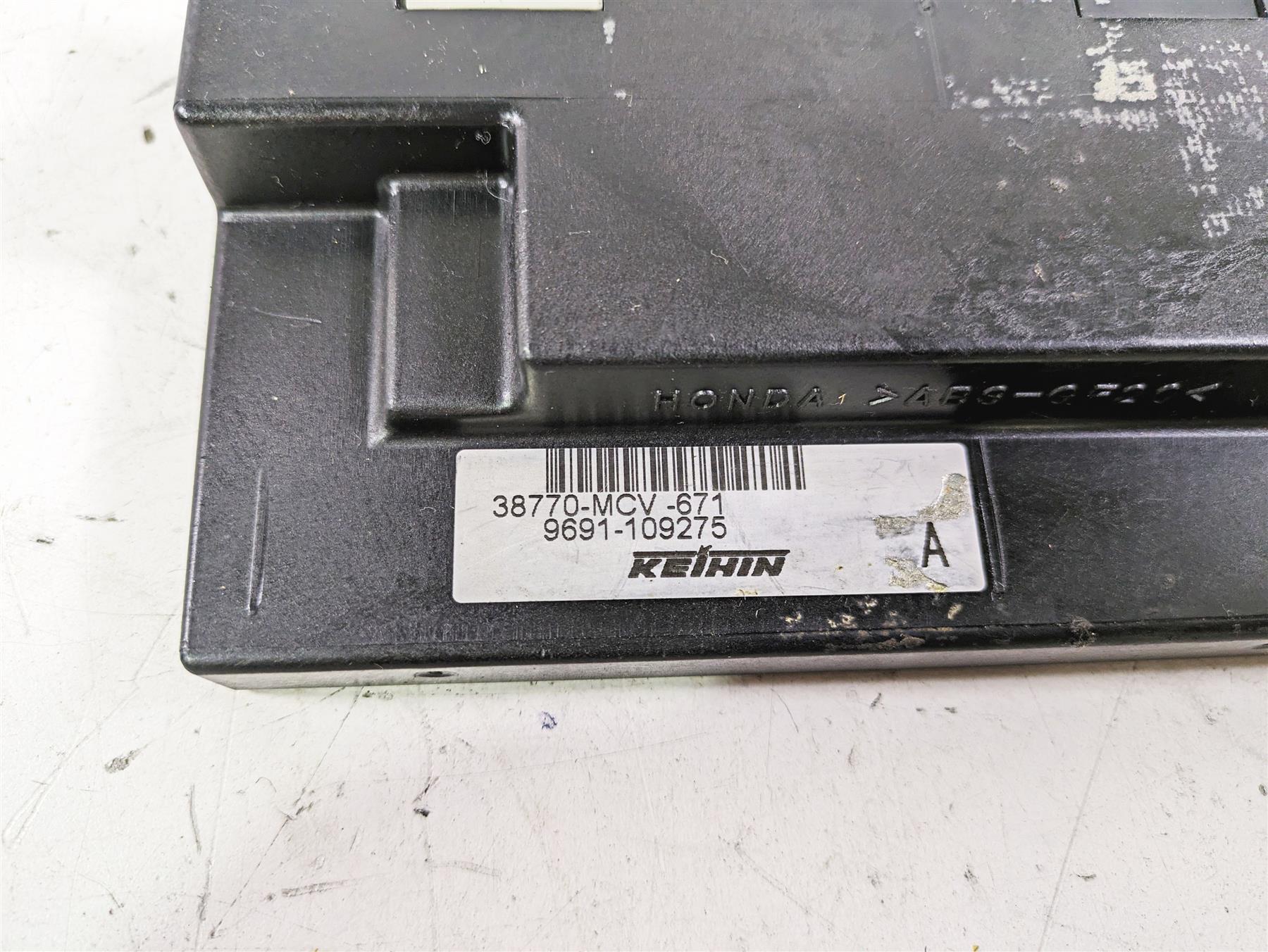 2002 Honda VTX1800 Retro Keihin Cdi Ecu Ecm Engine Control Module 38770-MCV-671 {{ shop.shopifyCountryName }} - Mototech271