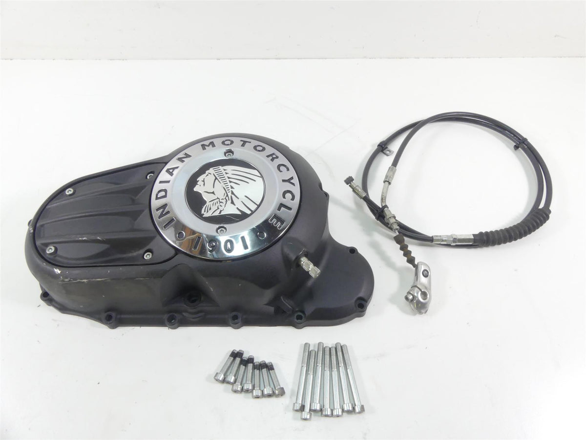 2016 Indian Chieftain Dark Horse Outer Primary Drive Clutch Cover 1205125-521 {{ shop.shopifyCountryName }} - Mototech271